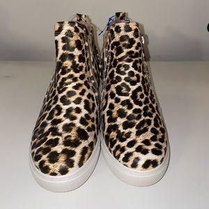 Leopard Print Wedges